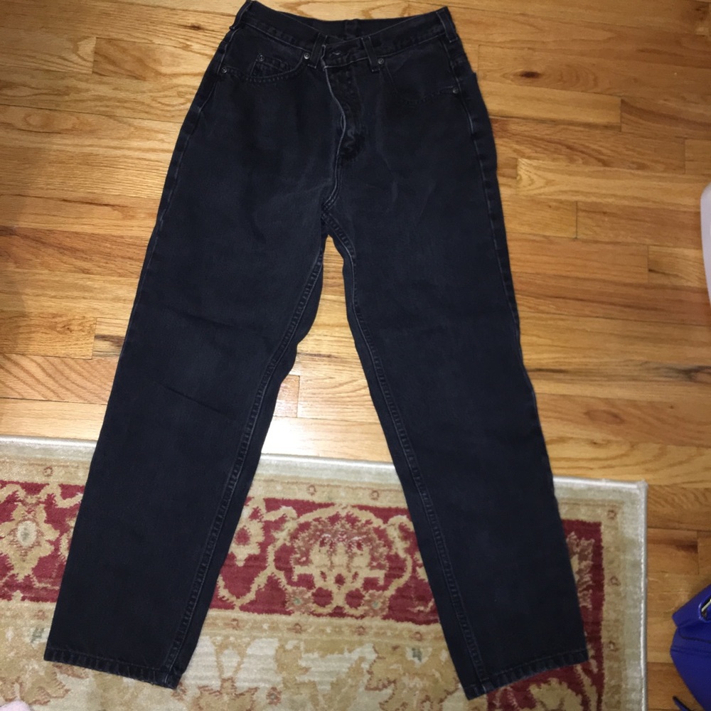 Lands End Mom Jeans
